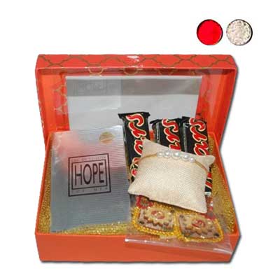 "Premium Rakhi hamper- PRC-6 - Click here to View more details about this Product